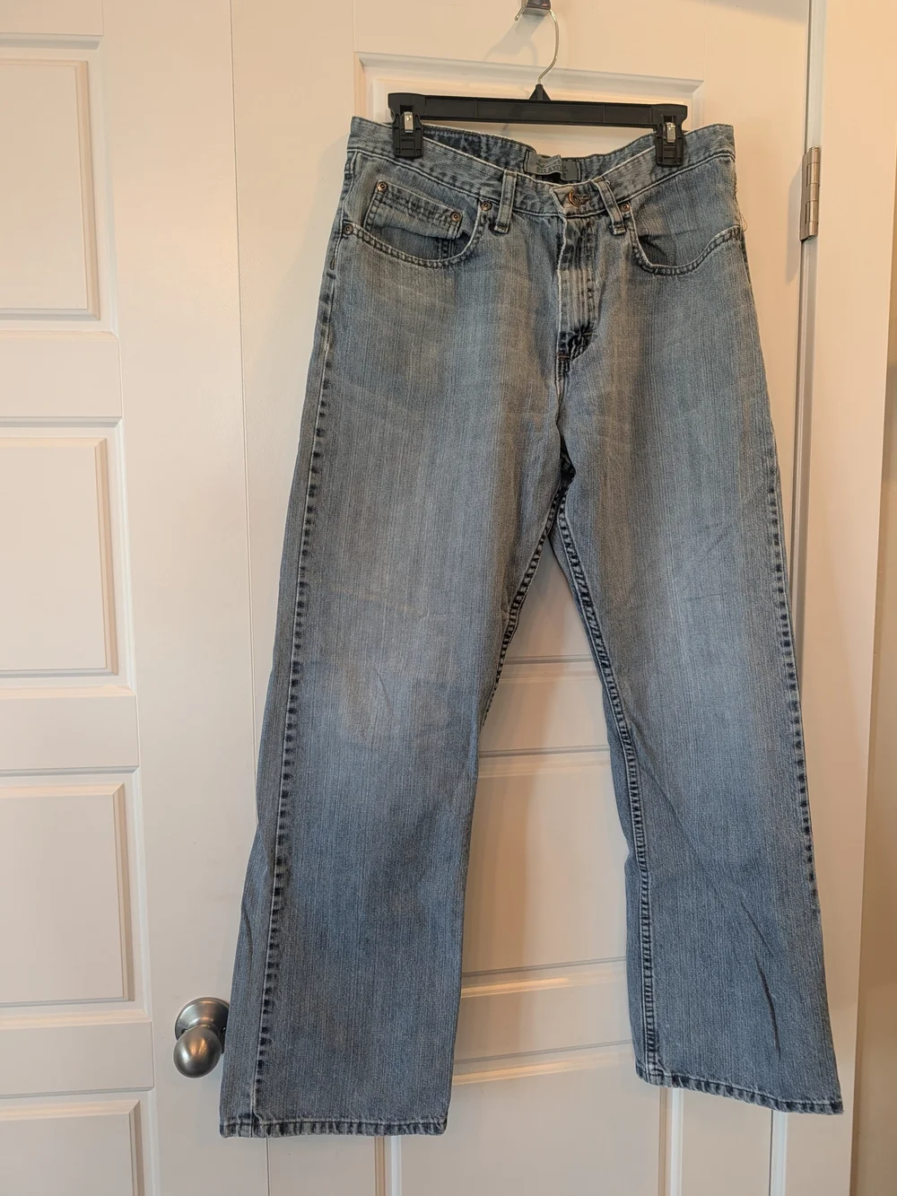 Wrangler Light Blue Relaxed Bootcut Men’s Jeans